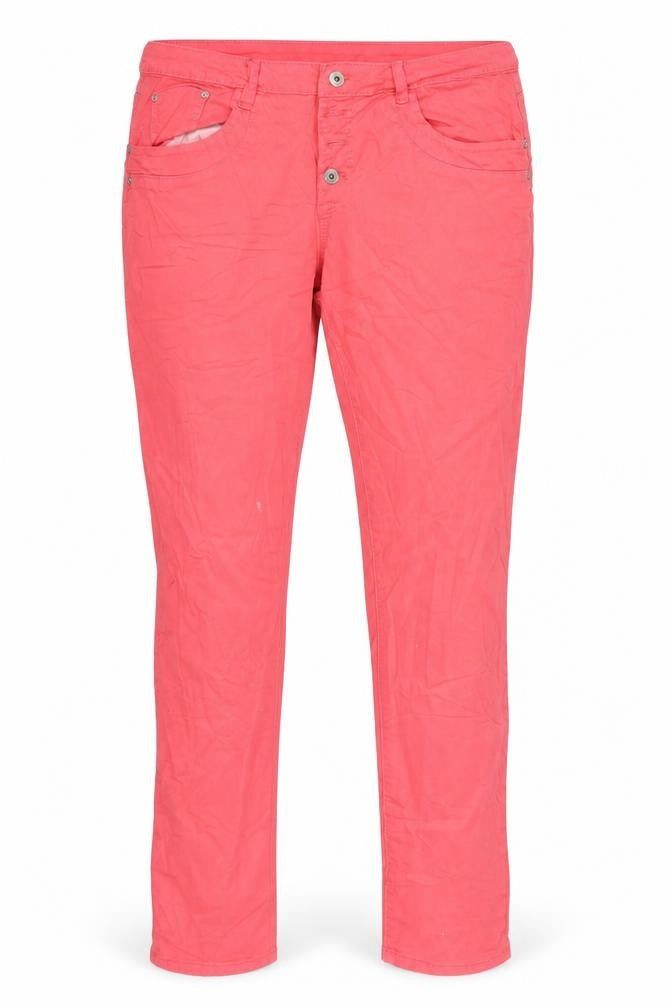 Pepper Womens Pink   Chino Trousers Size 14 L30 in