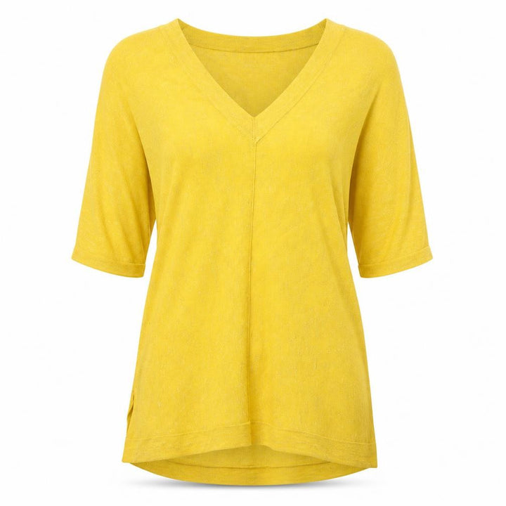 Monsoon Womens Yellow Pullover Jumper Size S