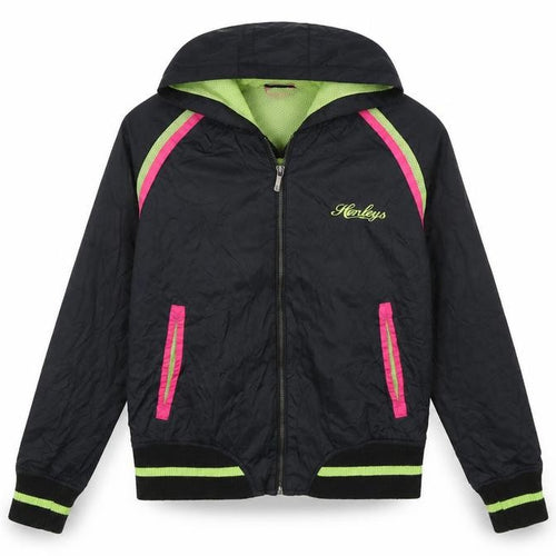 Henleys Womens Black   Windbreaker Coat Size S