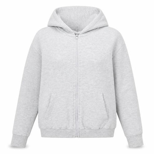 Divided by H&M Womens Grey  Jersey Full Zip Hoodie Size XS