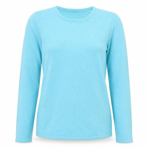 Bonmarché Womens Blue  Knit Pullover Jumper Size S