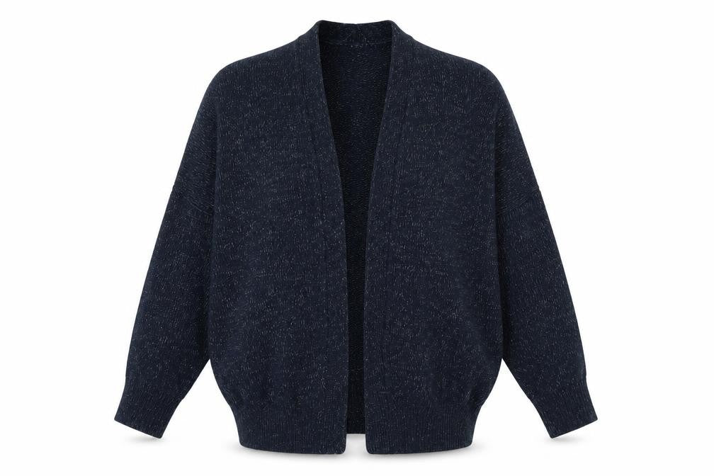 Papaya Womens Blue  Knit Cardigan Jumper Size M