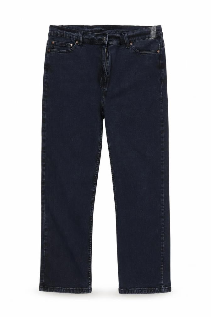 Cotton Traders Womens Blue  Denim Straight Jeans Size 36 in L26 in
