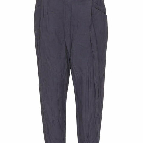 New Look Womens Grey   Trousers  Size 10 L26 in