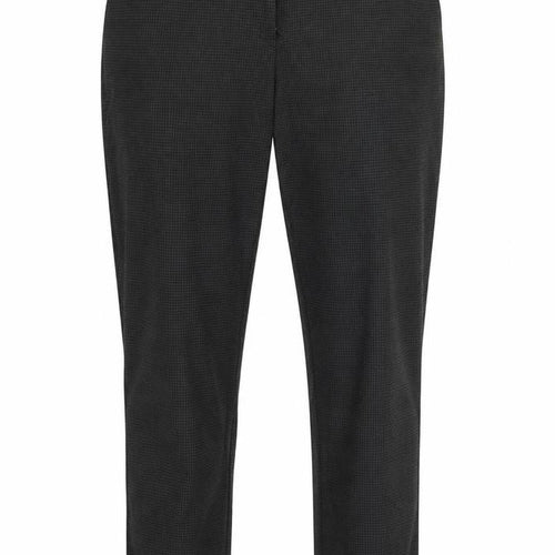 Dorothy Perkins Womens Green Houndstooth  Trousers  Size 10 L25 in