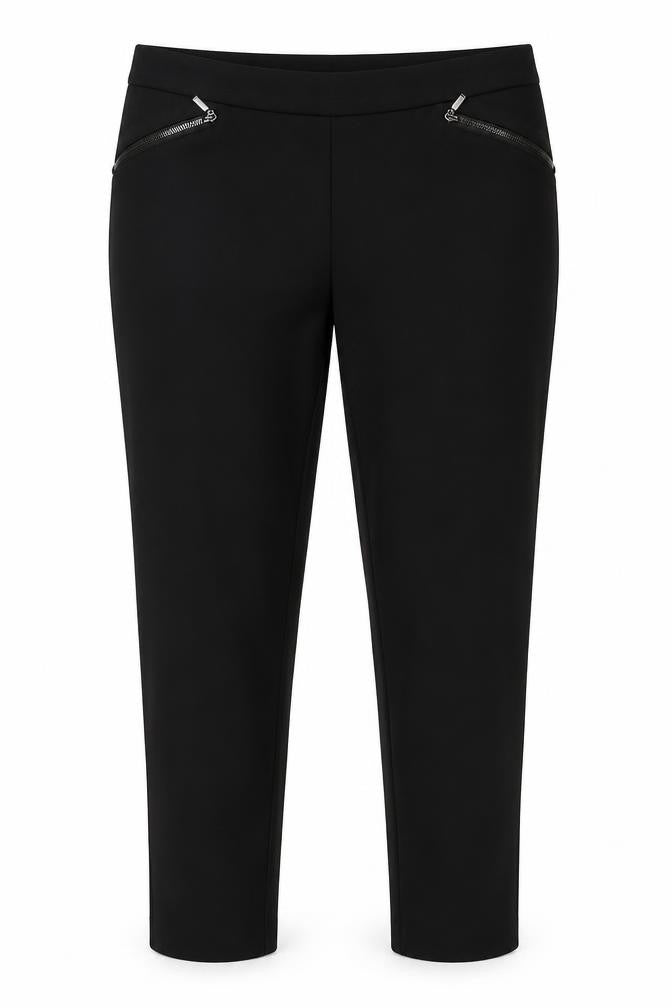 Jasmina & Juliana Womens Black   Trousers  Size L L26 in