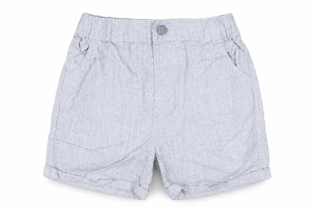 Front view of Tu girls’ gold chino shorts, size 2-3, years