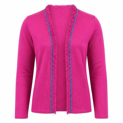 Internacionale Womens Pink   Cardigan Jumper Size L
