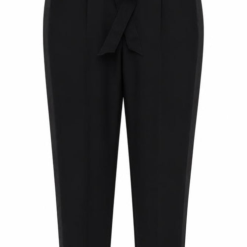 Marks and Spencer Womens Black   Dress Pants Trousers Size 18 L24 in - tapered