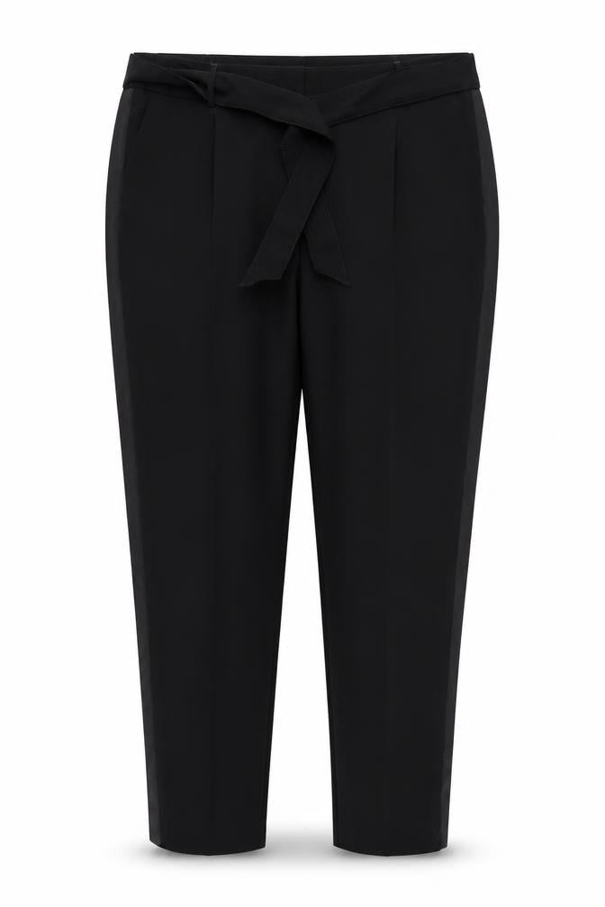 Marks and Spencer Womens Black   Dress Pants Trousers Size 18 L24 in - tapered