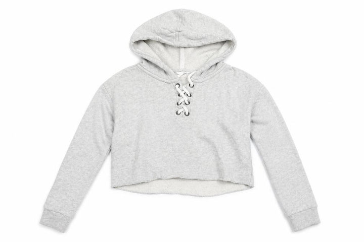 Matalan Girls Green   Pullover Hoodie Size 9 Years  - cropped hoodie
