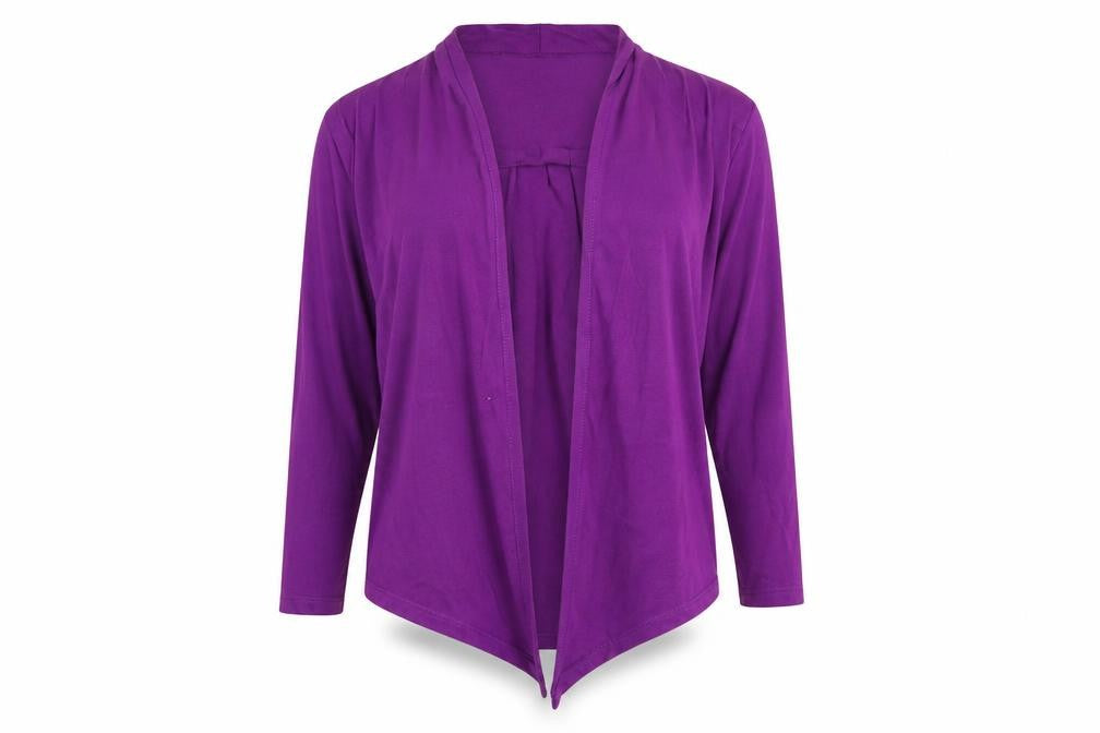 Debenhams Womens Purple   Shrug Jumper Size 10