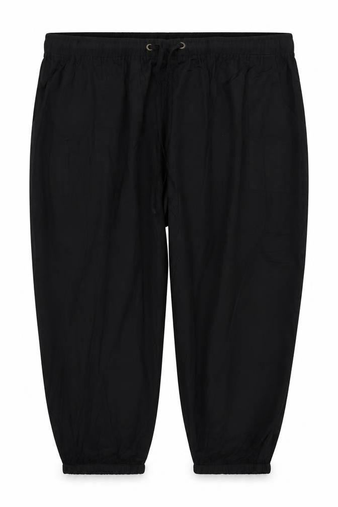 label be Womens Black   Capri Trousers Size 32 in L21 in