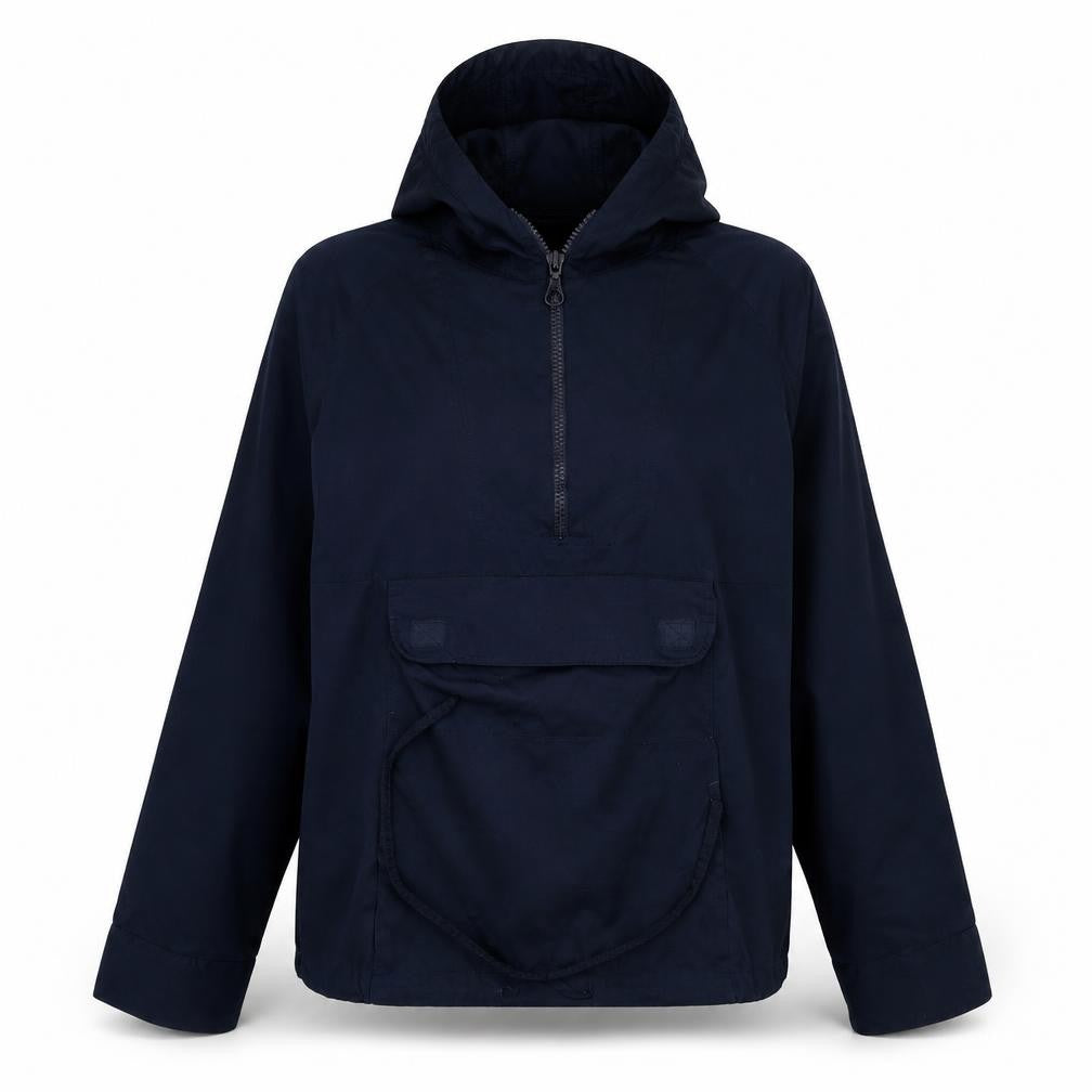 Front view of exit clothing women’s blue jumper, size UK 12