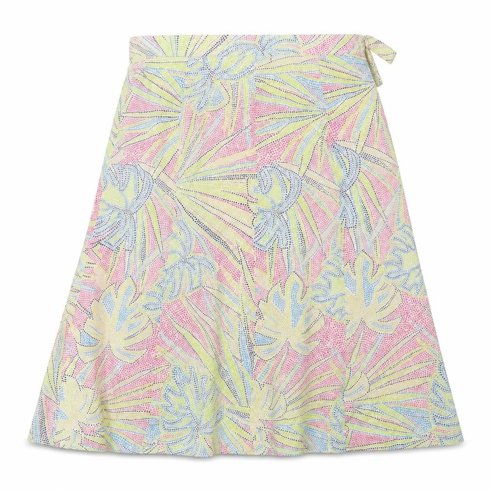 Episode Womens Multicoloured Fair Isle  Flare Skirt Size 10