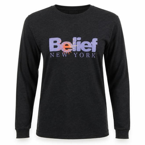 EVER UPWARD Womens Black   Basic T-Shirt Size S  - BELIEF NEW YORK