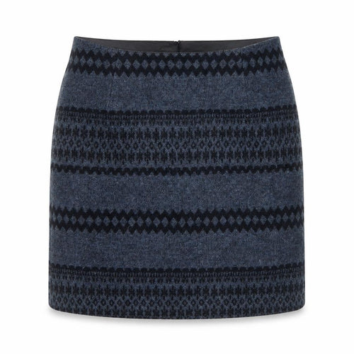 NEWLOOK Womens Grey Geometric  A-Line Skirt Size 6