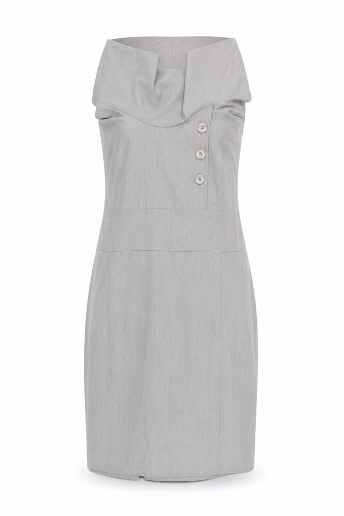 Dandara Womens Grey   Shirt Dress  Size S