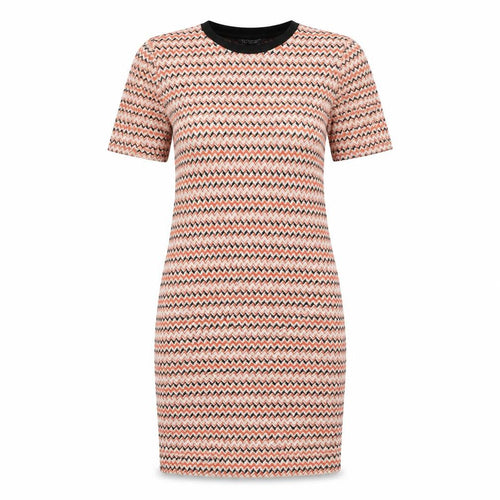 Topshop Womens Multicoloured Striped  T-Shirt Dress  Size 10