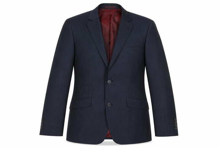 Tarocash Mens Grey Rayon Jacket Suit Jacket Size 36