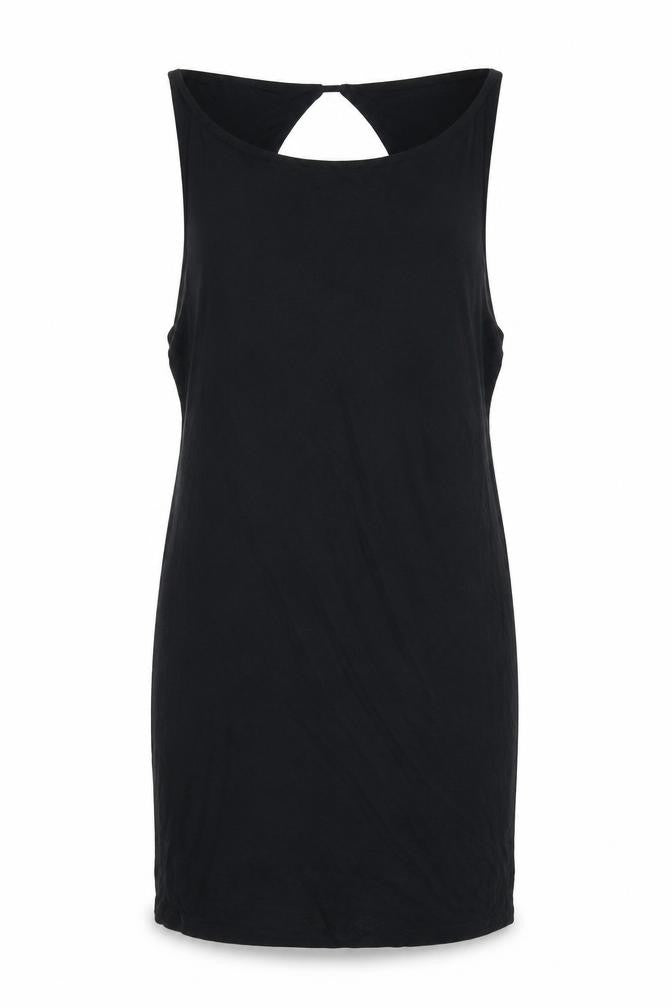 Front view of Silence + Noise women’s black bodycon, size M