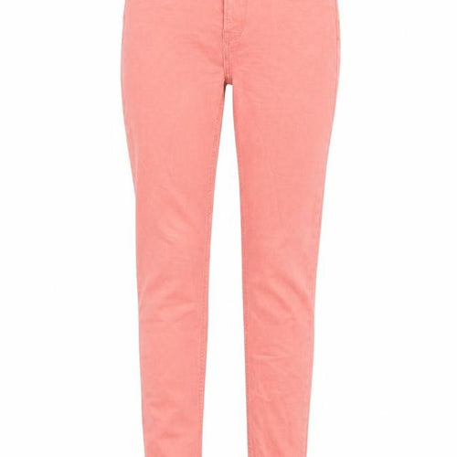 Queen Hearts Womens Pink  Denim Skinny Jeans Size XS L25 in