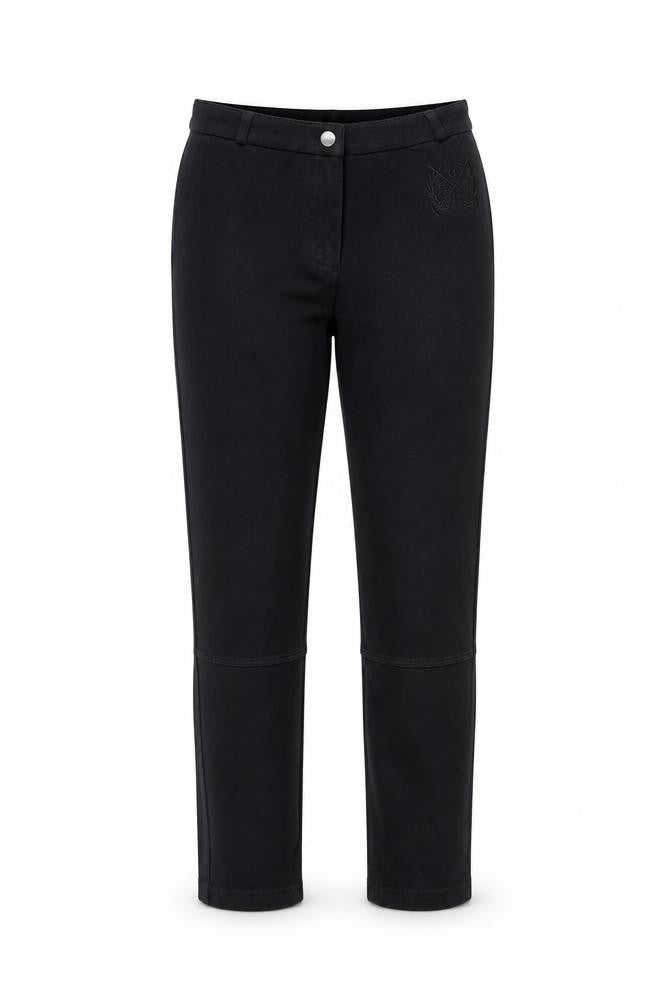 Olympus Womens Black   Sweatpants Trousers Size 8 L25 in