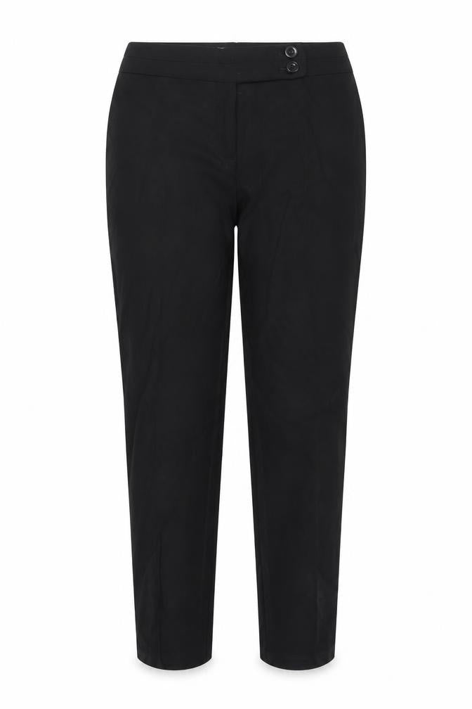 George Womens Black   Trousers  Size 12 L27 in