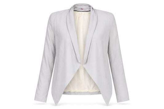 Front view of New Look women’s green jacket suit jacket, size UK 10