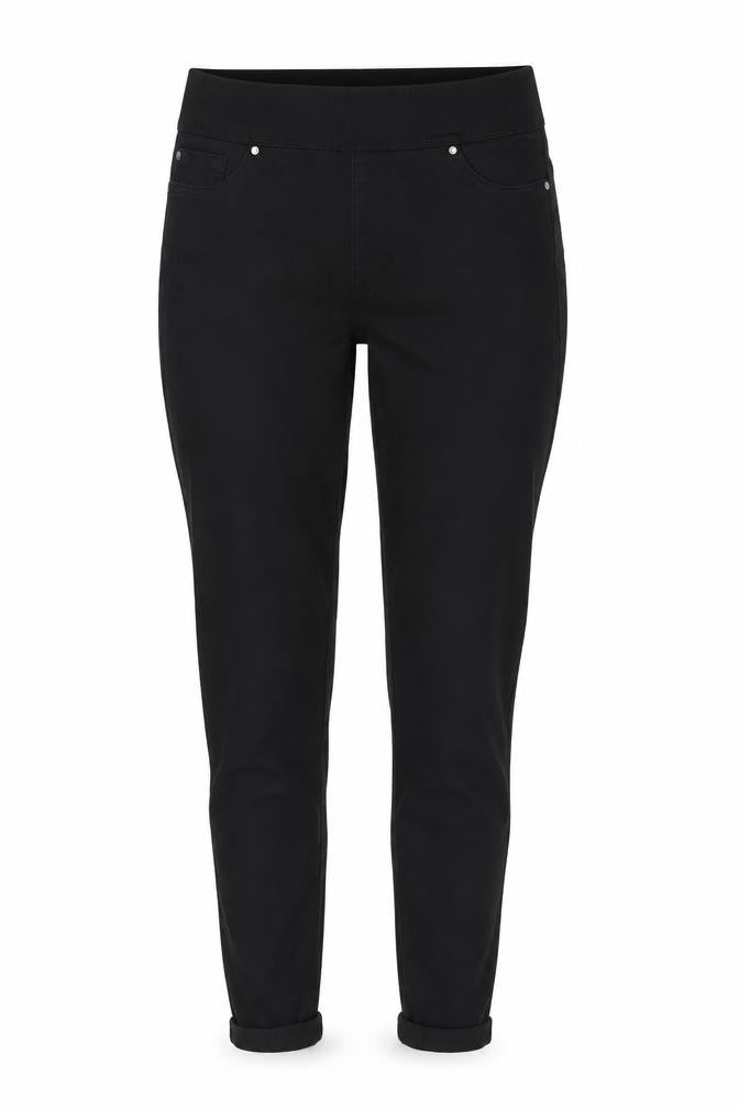 Denim & Co. Womens Black  Denim Jegging Jeans Size 10 L25 in