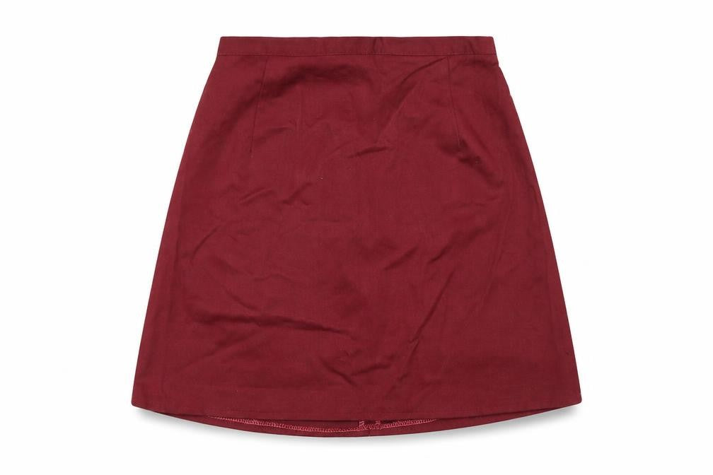 Preworn Womens Red   A-Line Skirt Size 26 in