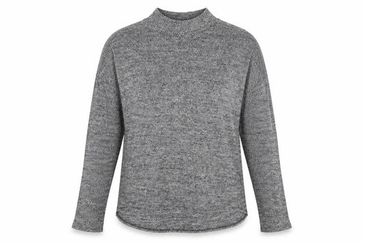 Front view of Divided women’s grey basic t-shirt, size S