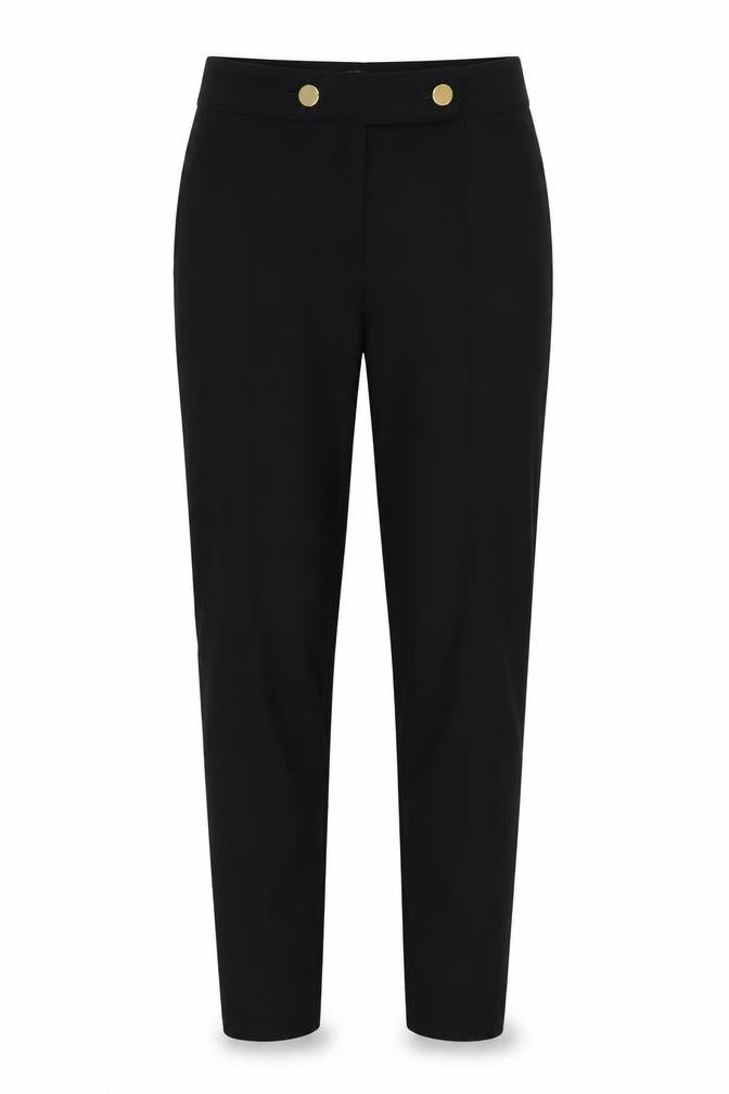 F&F Womens Black   Trousers  Size 10 L25 in