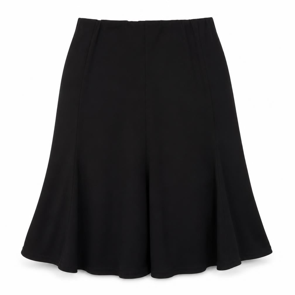 Preworn Womens Black   Pleated Skirt Size 30 in