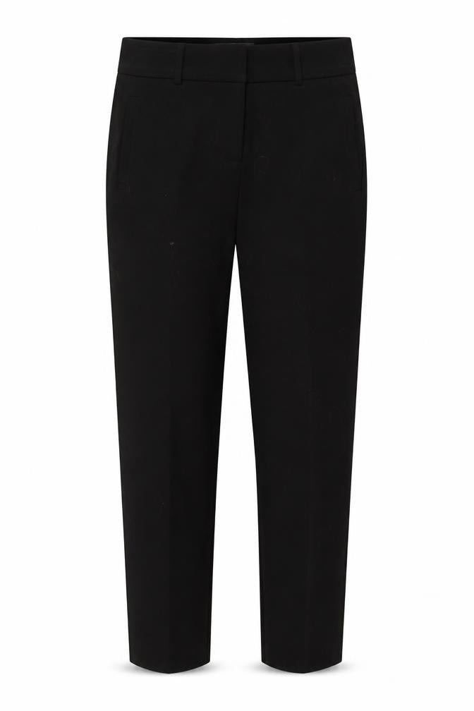 Front view of Next women’s black trousers, size UK 10, 29-inch leg