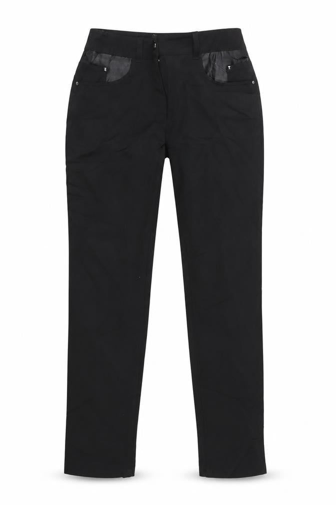 BAF Womens Black   Trousers  Size 10 L28 in - pocket detail
