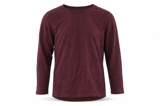 Front view of Next boys’ purple basic t-shirt, size 5, years