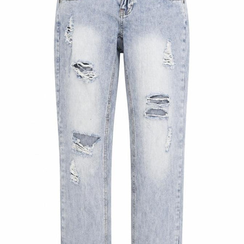 Blonde + Blonde Womens Blue   Straight Jeans Size 10 L33 in