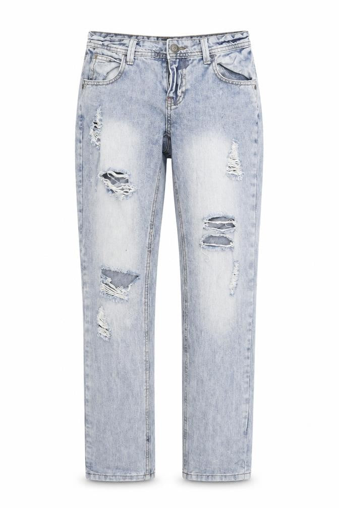 Blonde + Blonde Womens Blue   Straight Jeans Size 10 L33 in