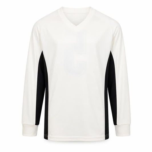 Front view of TU boys’ white basic t-shirt, size L
