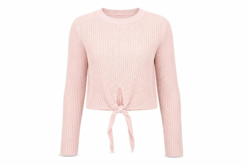 Select Womens Pink  Knit Pullover Jumper Size 8