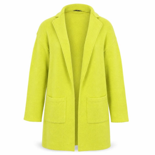 Front view of Primark women’s green jacket blazer, size UK 8