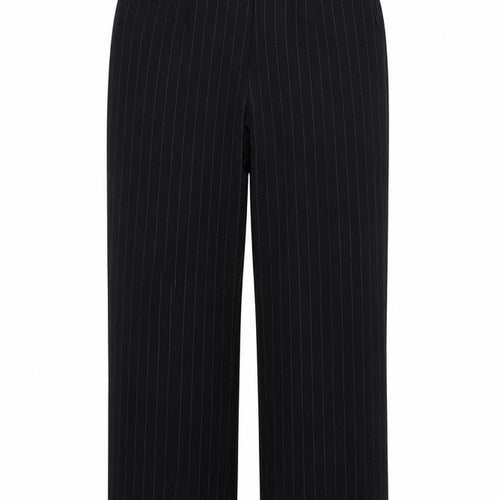 Marks and Spencer Womens Blue Striped  Trousers  Size 14 L28 in