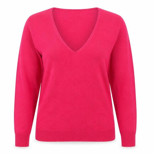 M&Co Womens Pink  Knit Pullover Jumper Size 12