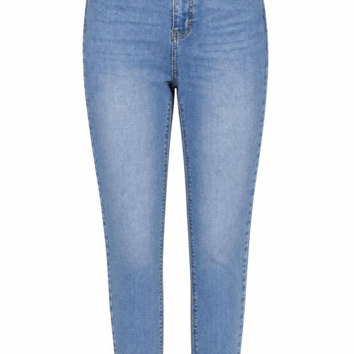 DenimCo Womens Blue  Denim Skinny Jeans Size 4 L28 in