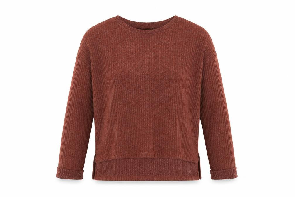 Front view of Primark women’s brown jumper, size XS