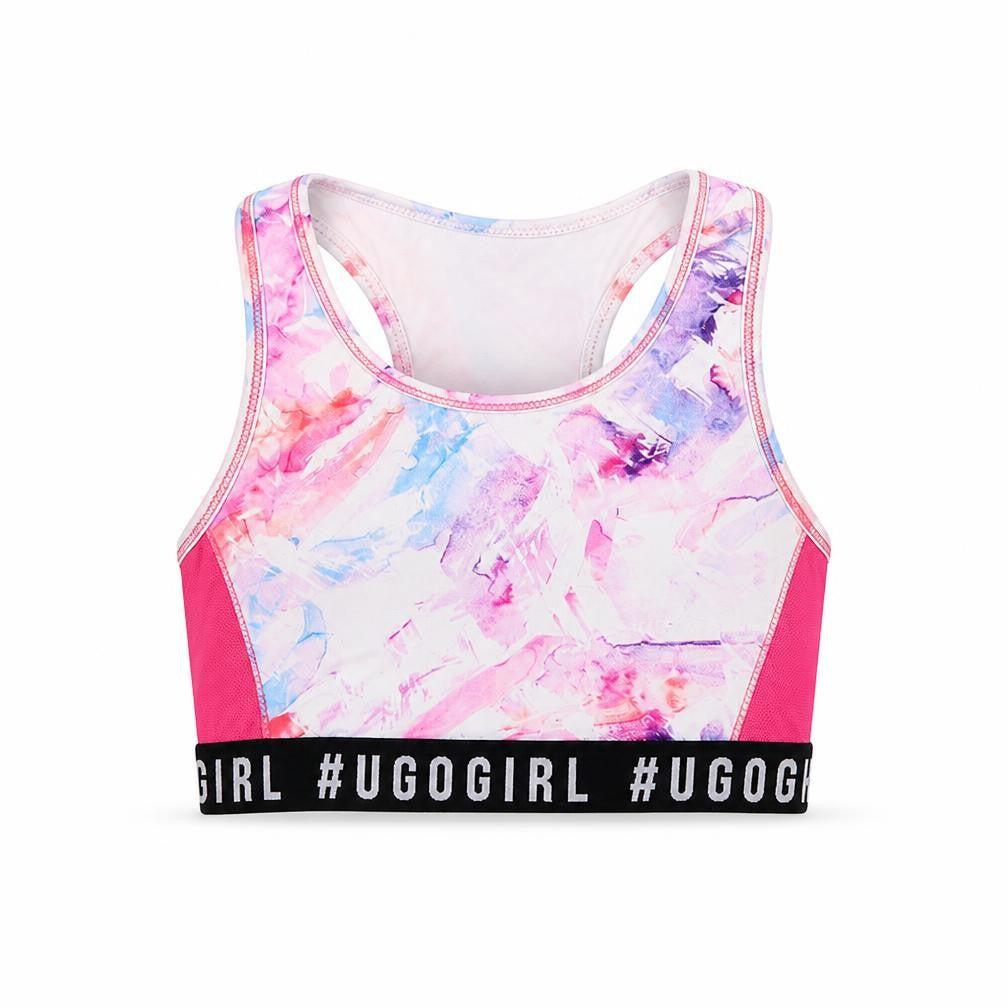 Minoti Girls Pink   Cropped Tank Size 7 Years