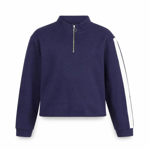 Matalan Girls Blue   Pullover Jumper Size 14 Years  - Cropped