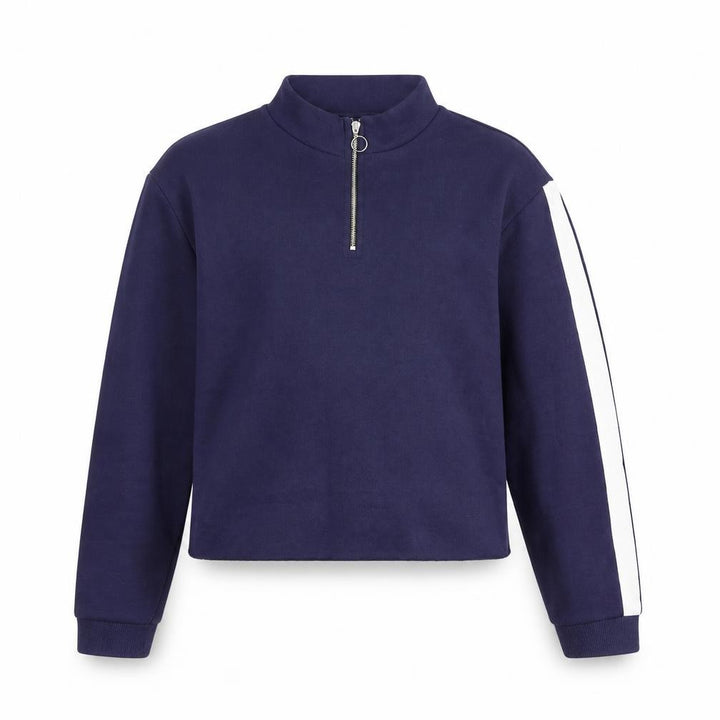 Matalan Girls Blue   Pullover Jumper Size 14 Years  - Cropped