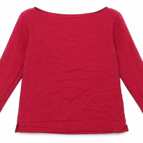 French Connection Womens Pink   Basic Blouse Size M